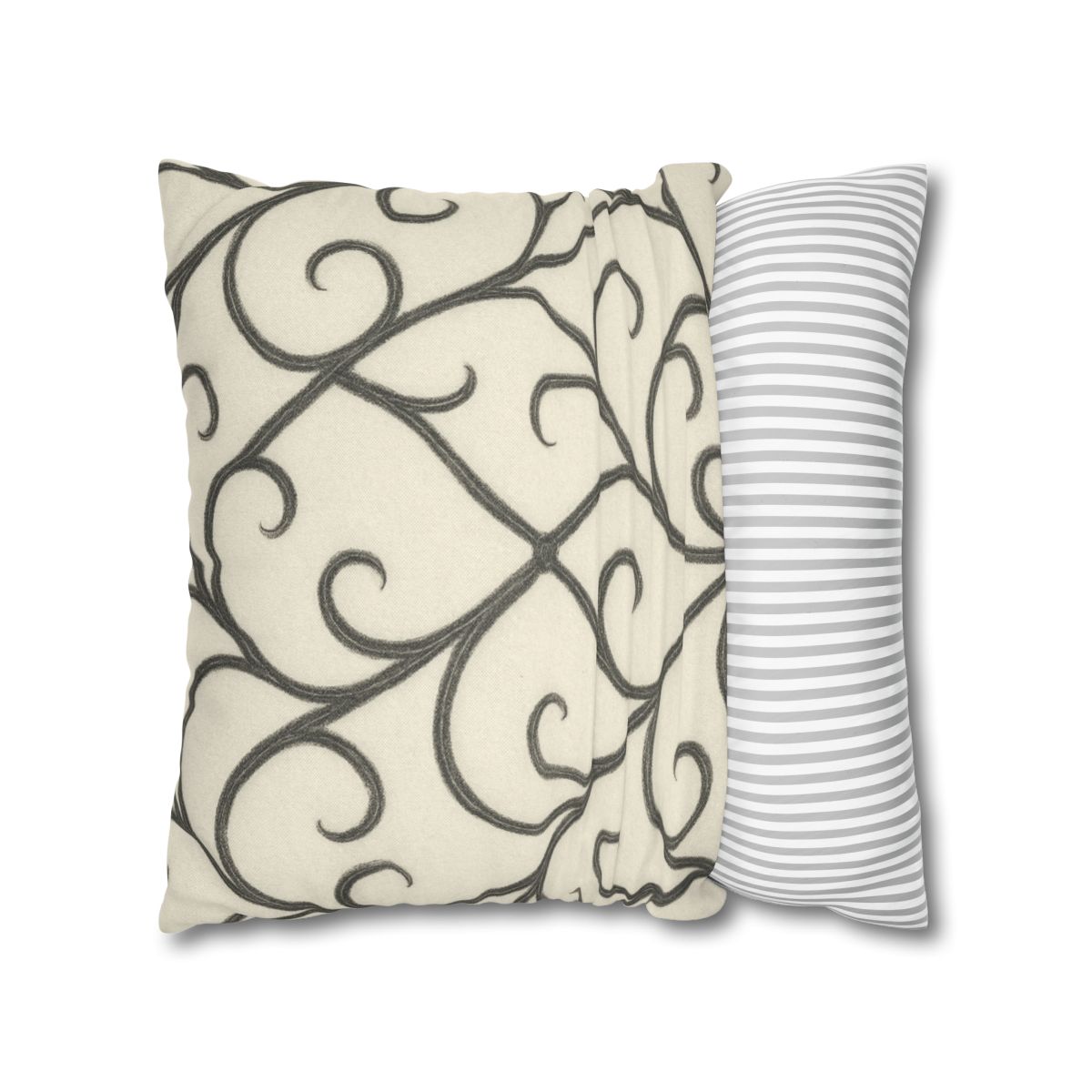 Vine Lattice Outline personalized pillow covers