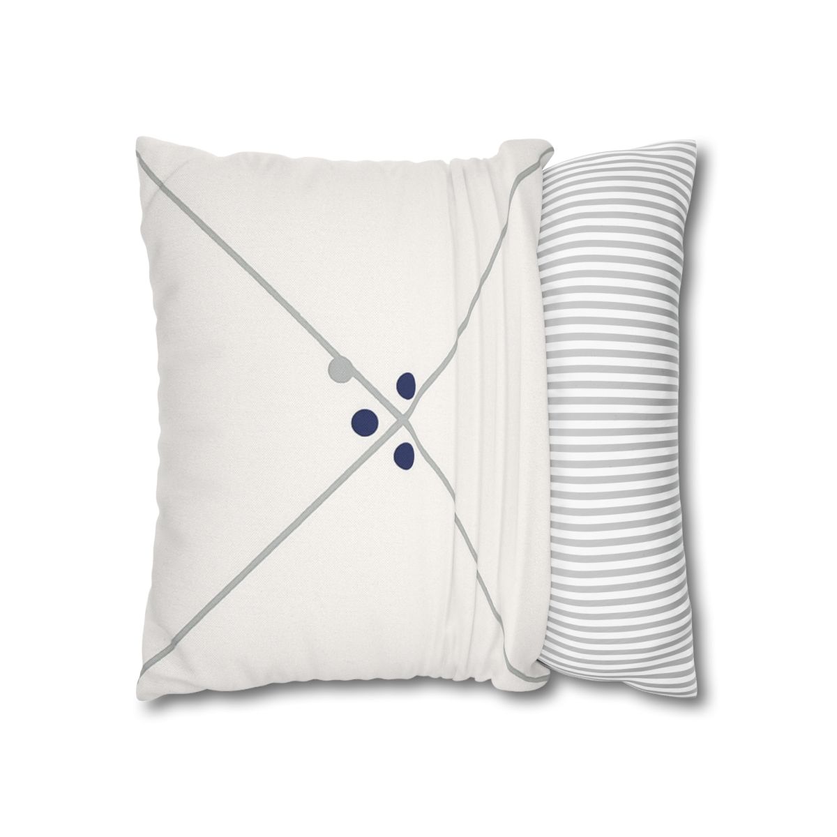 Diagonal Pair And Nested Dot Cluster comfortable bedding pillow covers