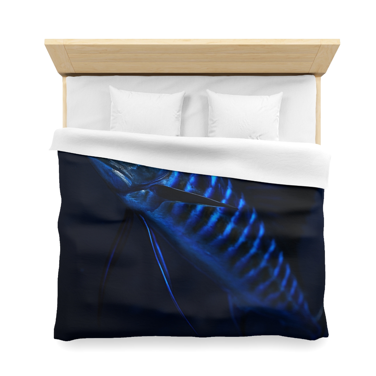Nebula Crown Sailfish designer printed duvets