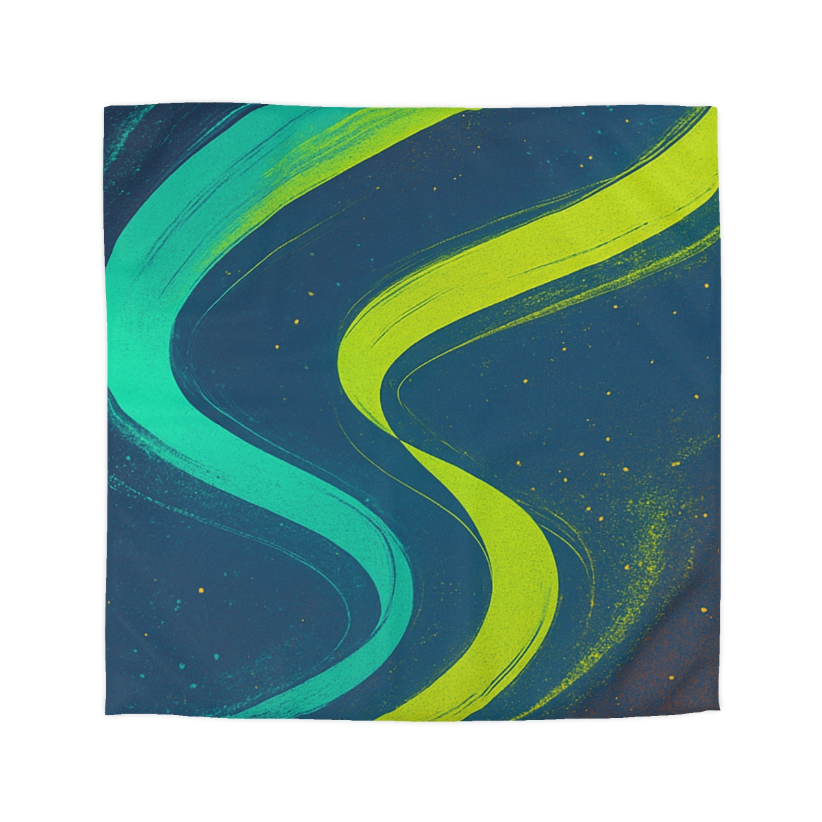 Auroral Dust Ribbon designer printed duvets