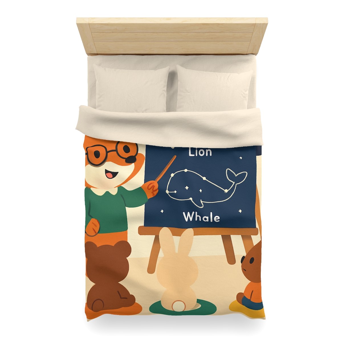 Constellation Classroom Fox stylish duvet covers