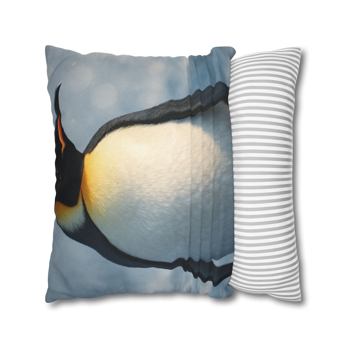 Frost Halo Emperor Penguin comfortable bedding pillow covers