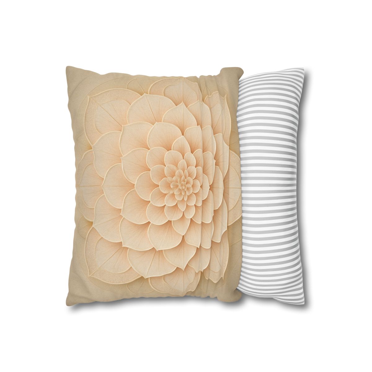 Petal Mosaic Halo soft cotton pillow cases