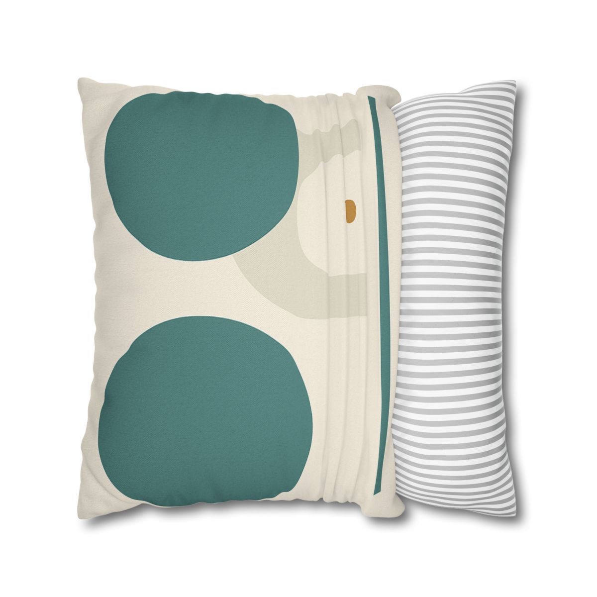 Quiet Triad With Offset Arc custom pillow cases