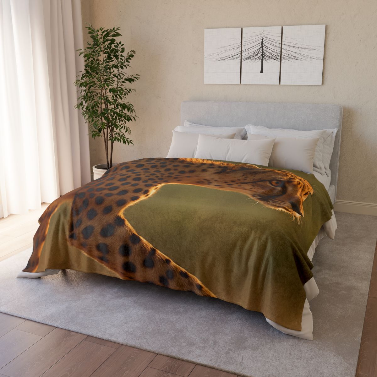 Cheetah Silent Sprint warm winter blankets