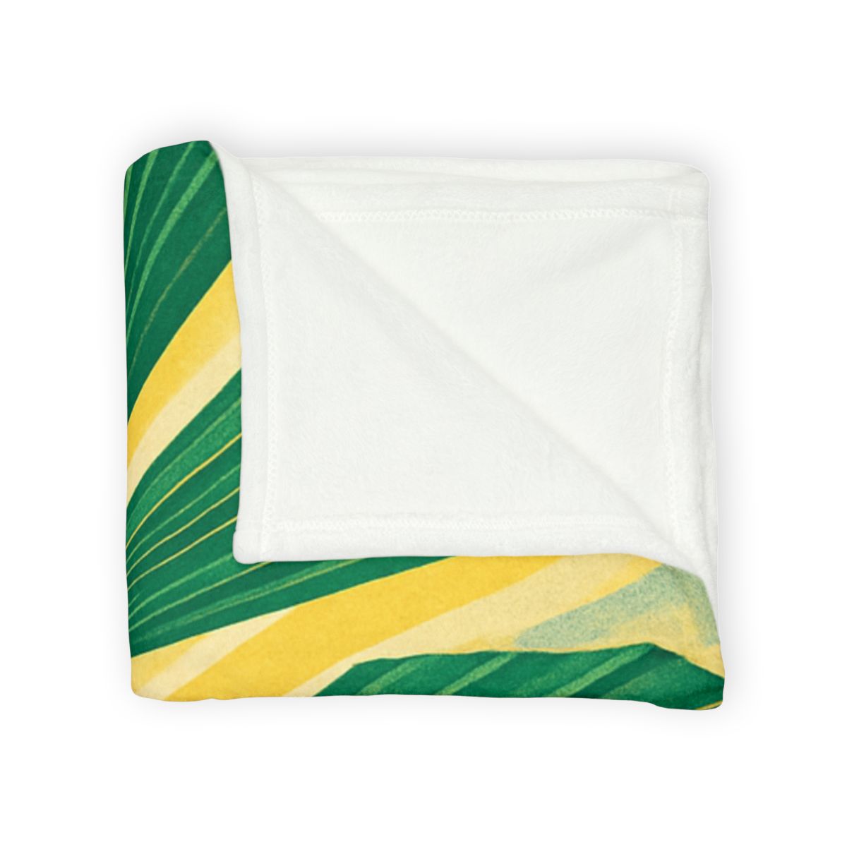 Frond Fan Radiance stylish throw blankets