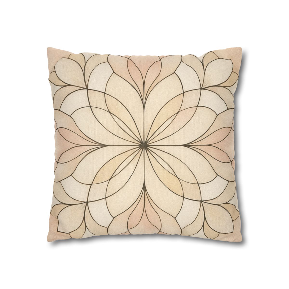 Petal Prism Lattice stylish decorative pillowcases
