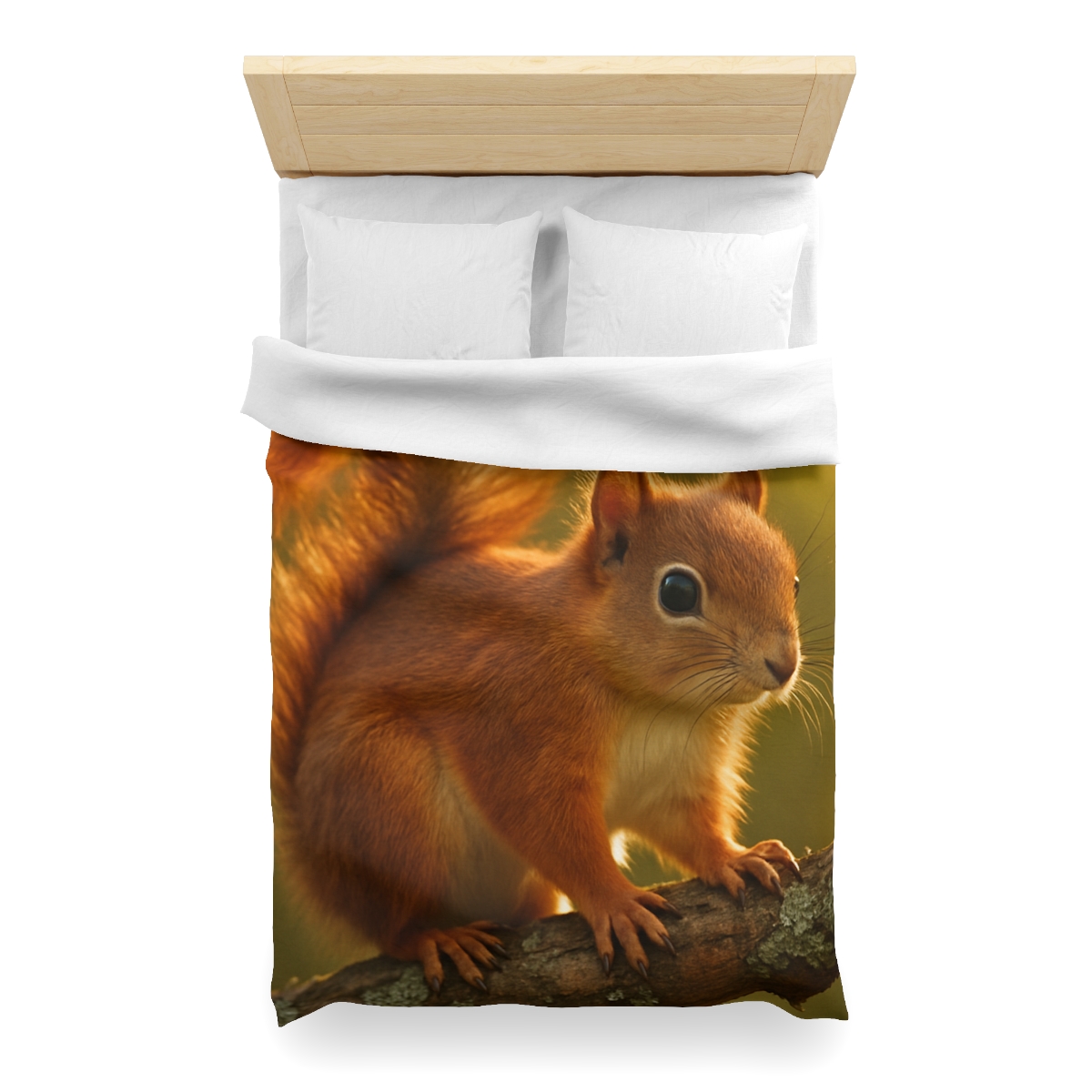 Sunrise Forager Red Squirrel stylish duvet covers