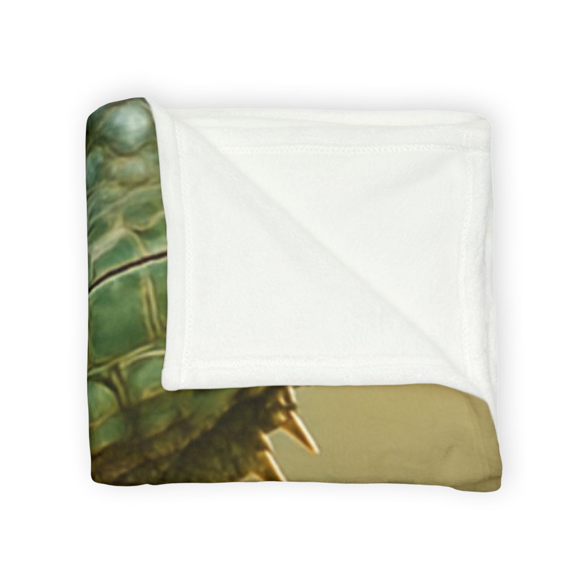 Sunlit Armor Green Iguana unique gift blankets