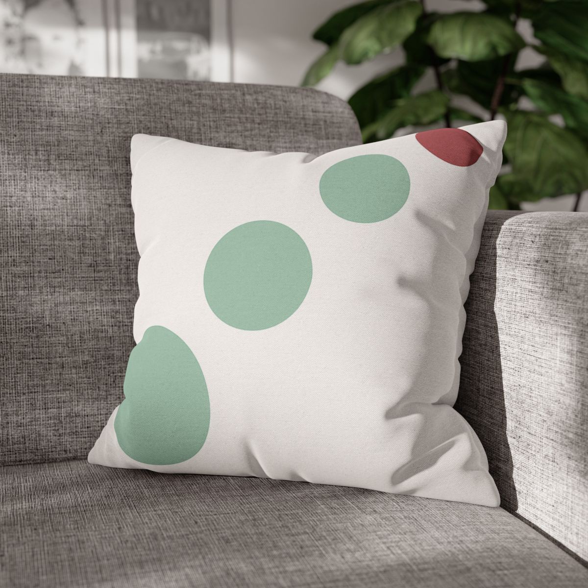 Diagonal Path Of Four Circles trendy patterned pillow cases