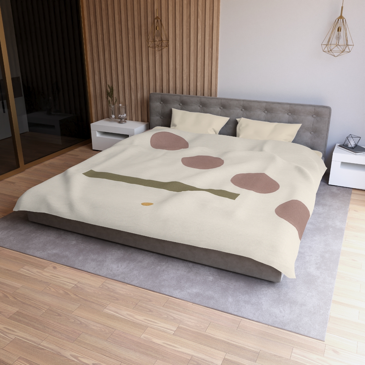 Gentle Zigzag Of Small Circles duvets for gifts