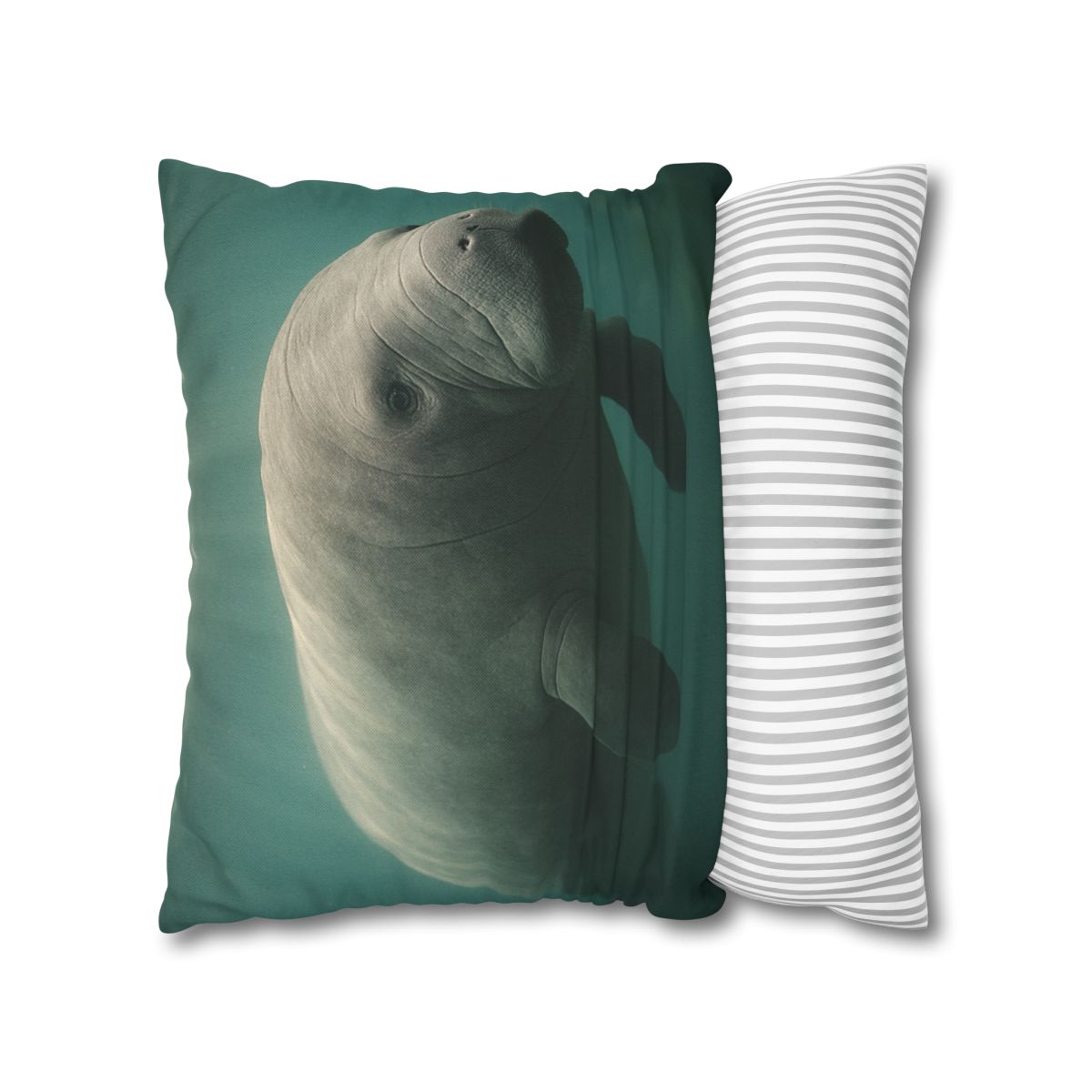 Dawn Drift Manatee personalized pillow covers