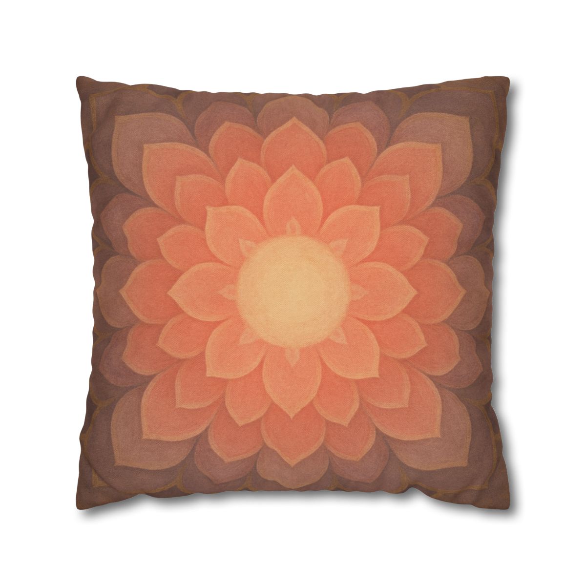Petal Mandala Overlay stylish decorative pillowcases