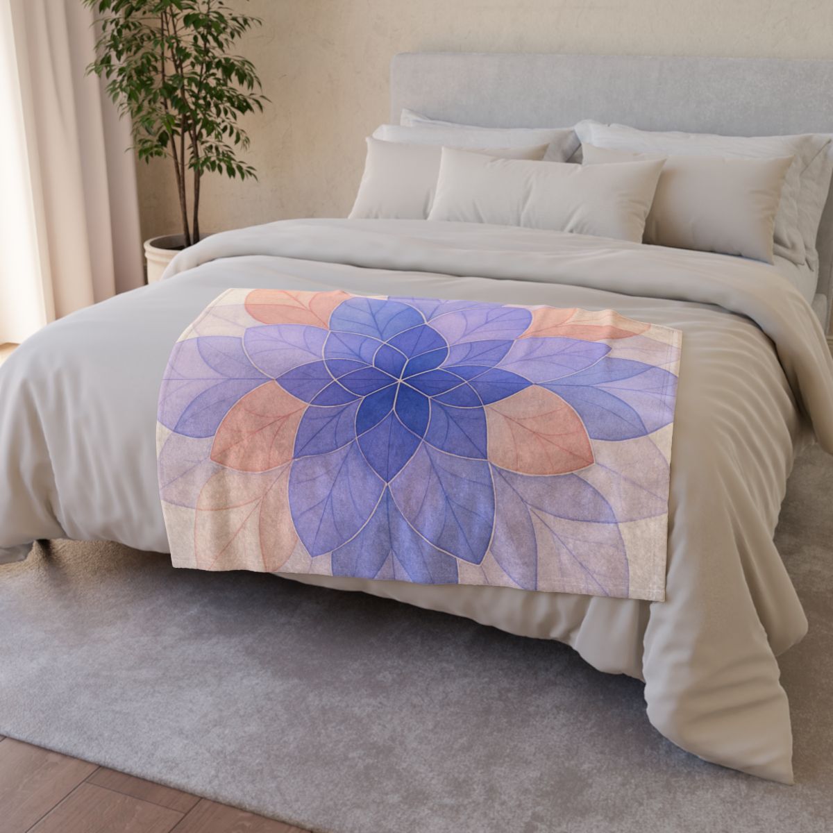 Petal Prism Lattice unique gift blankets