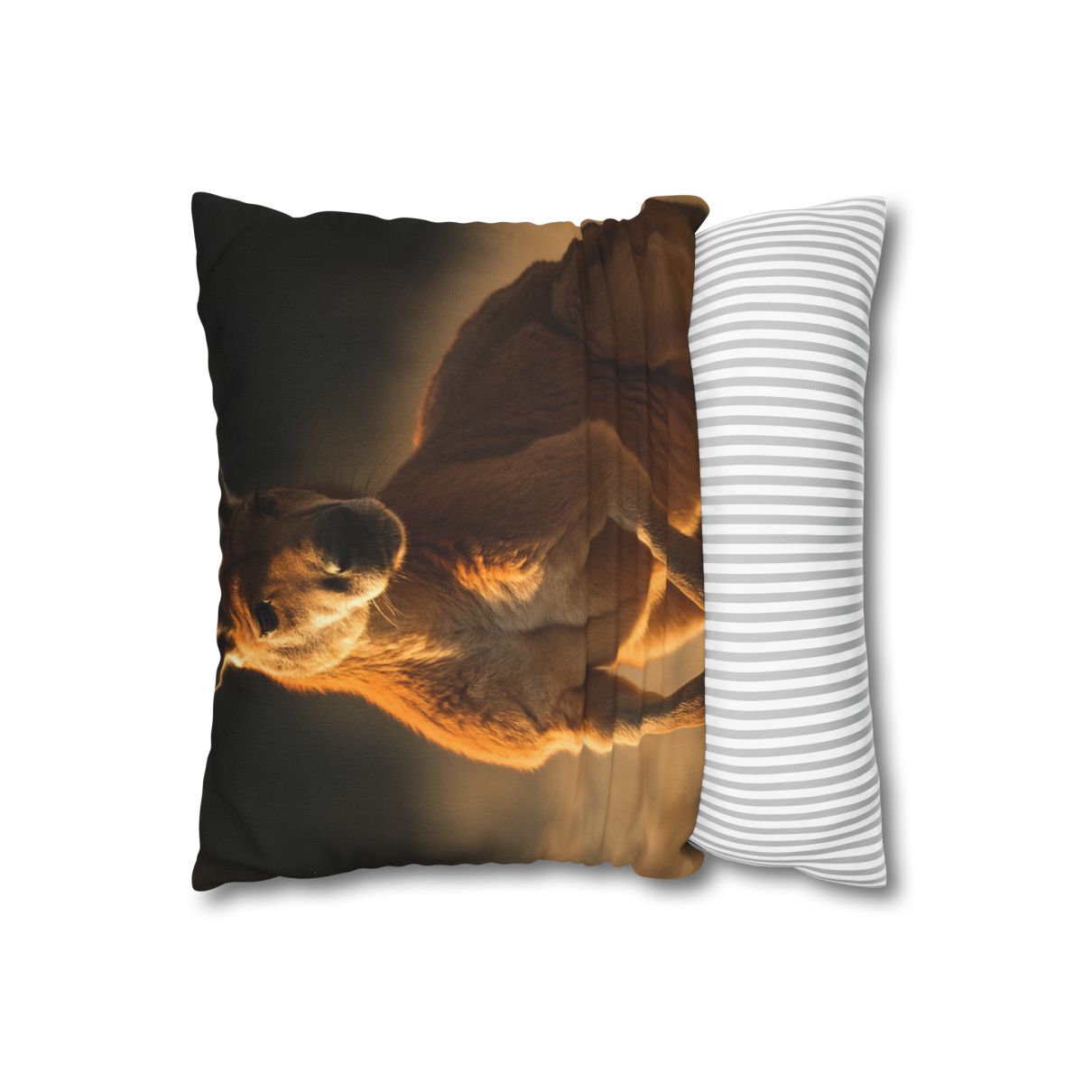 Ember Mantle Red Kangaroo soft cotton pillow cases