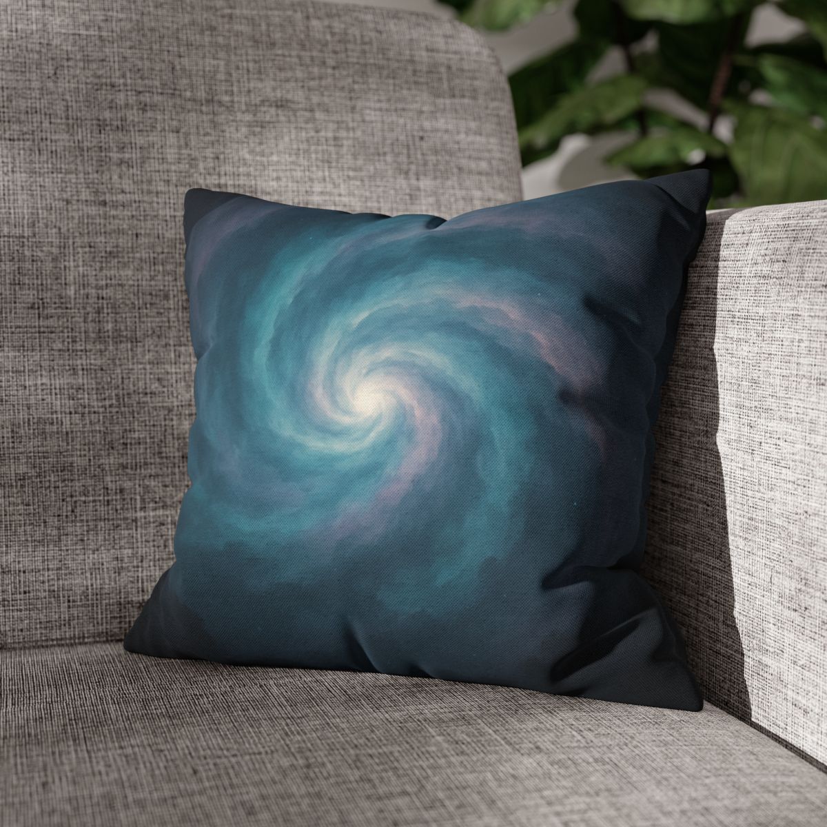 Nebula Spiral Haze trendy patterned pillow cases