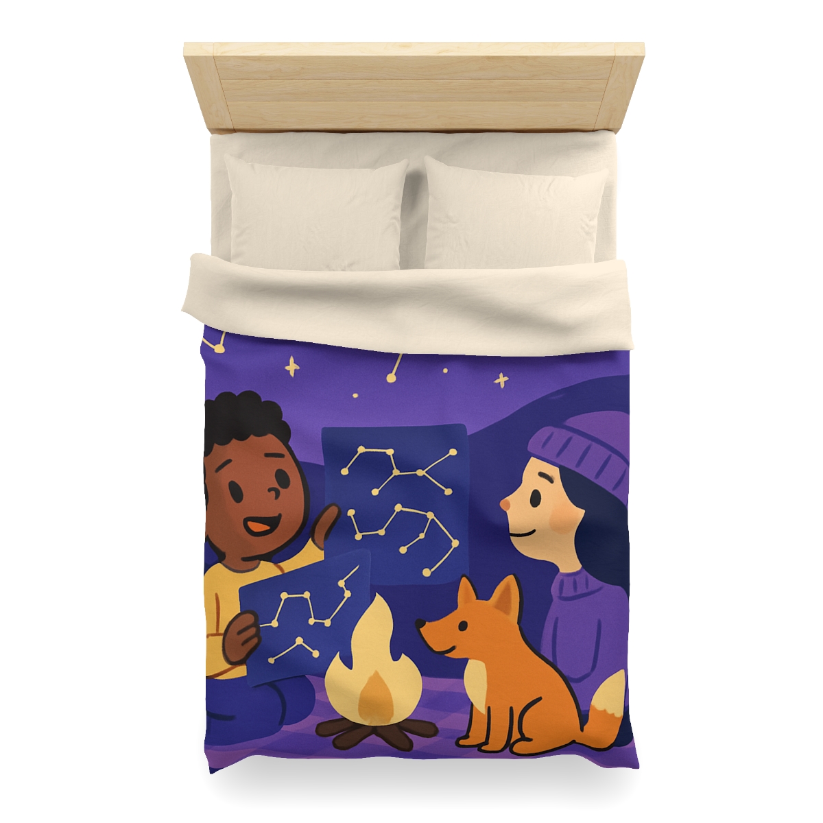 Constellation Camping soft comforter duvets
