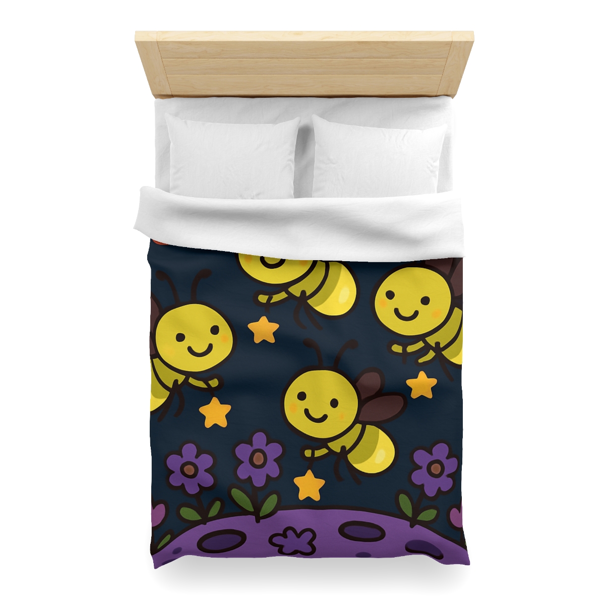 Galaxy Garden Of Singing Fireflies stylish duvet covers
