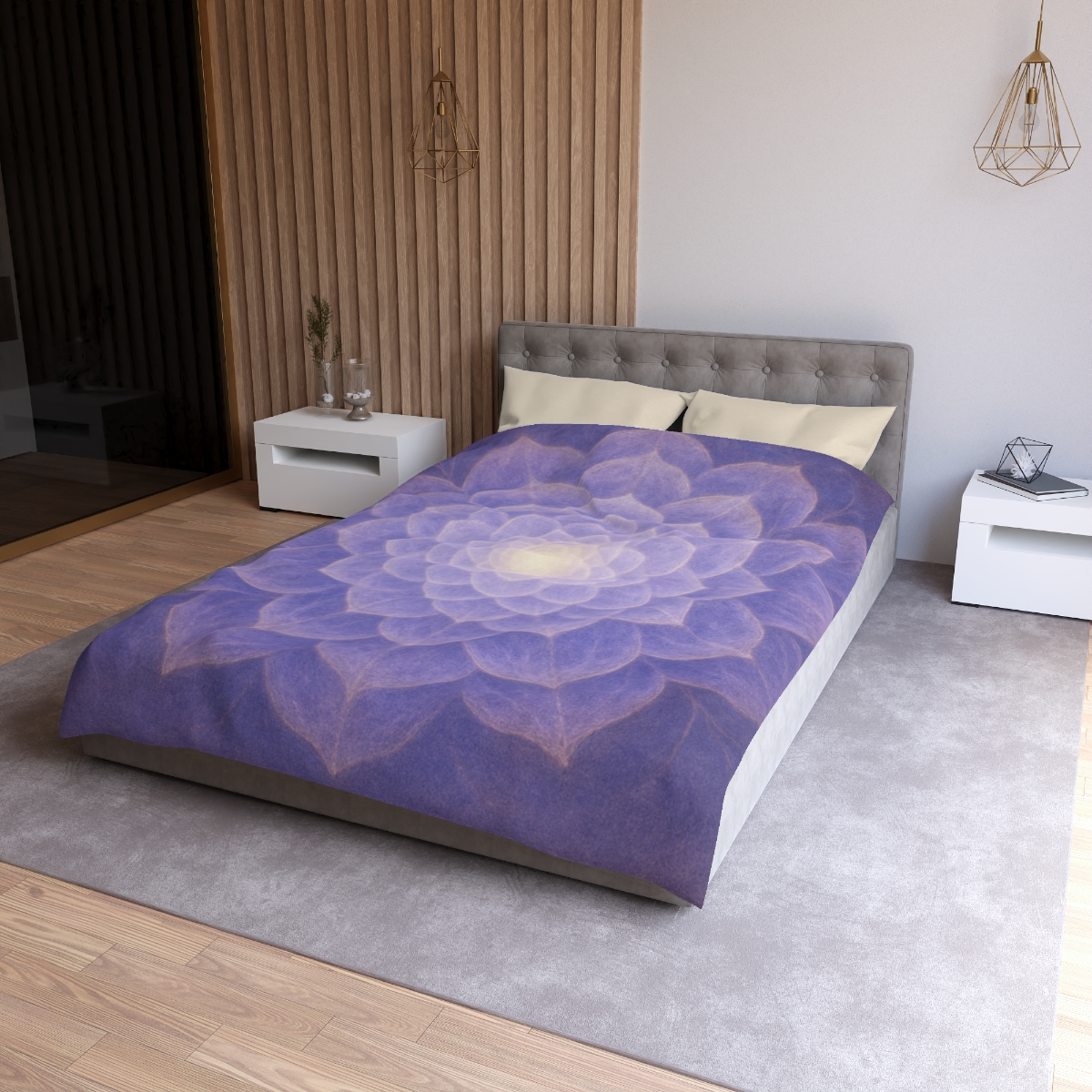 Petal Fractal Rosette warm winter duvets