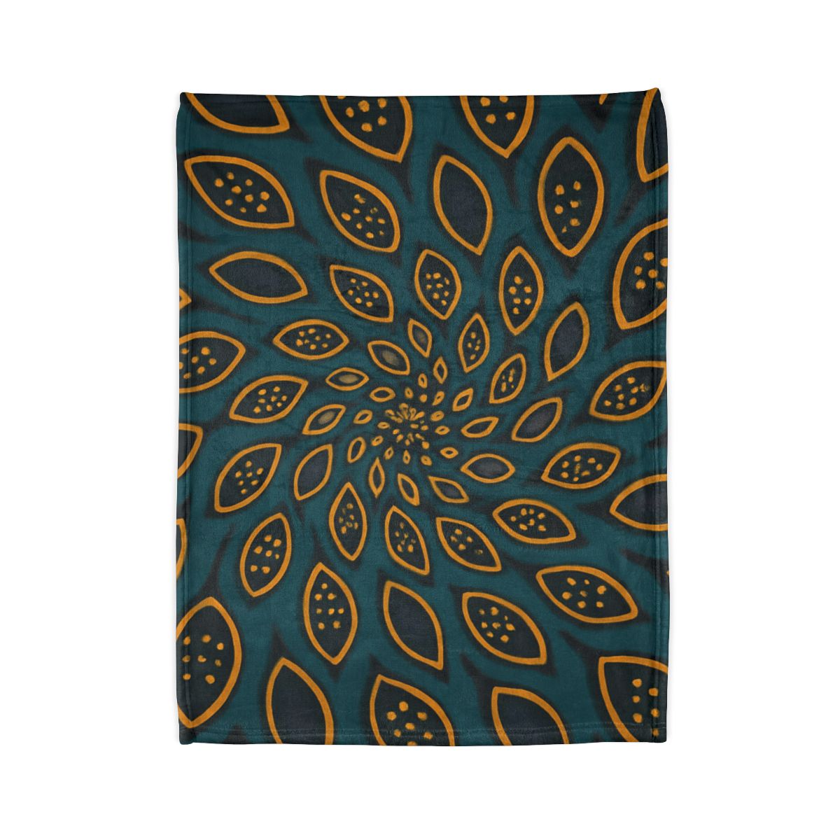 Spiral Seed Pod Array trendy patterned blankets