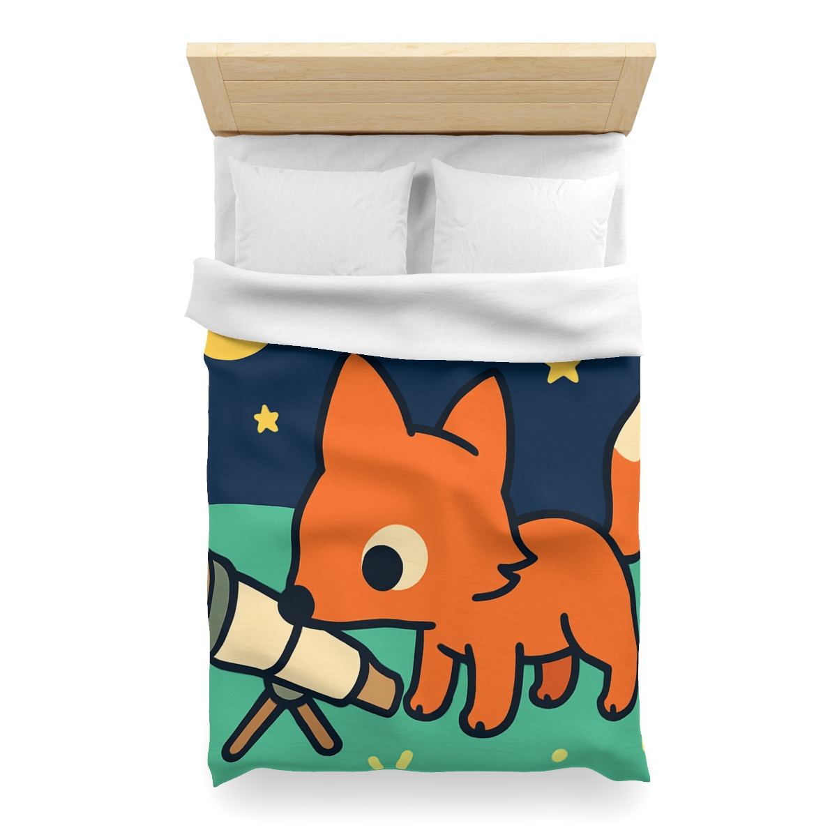 Starlight Safari Fox stylish duvet covers