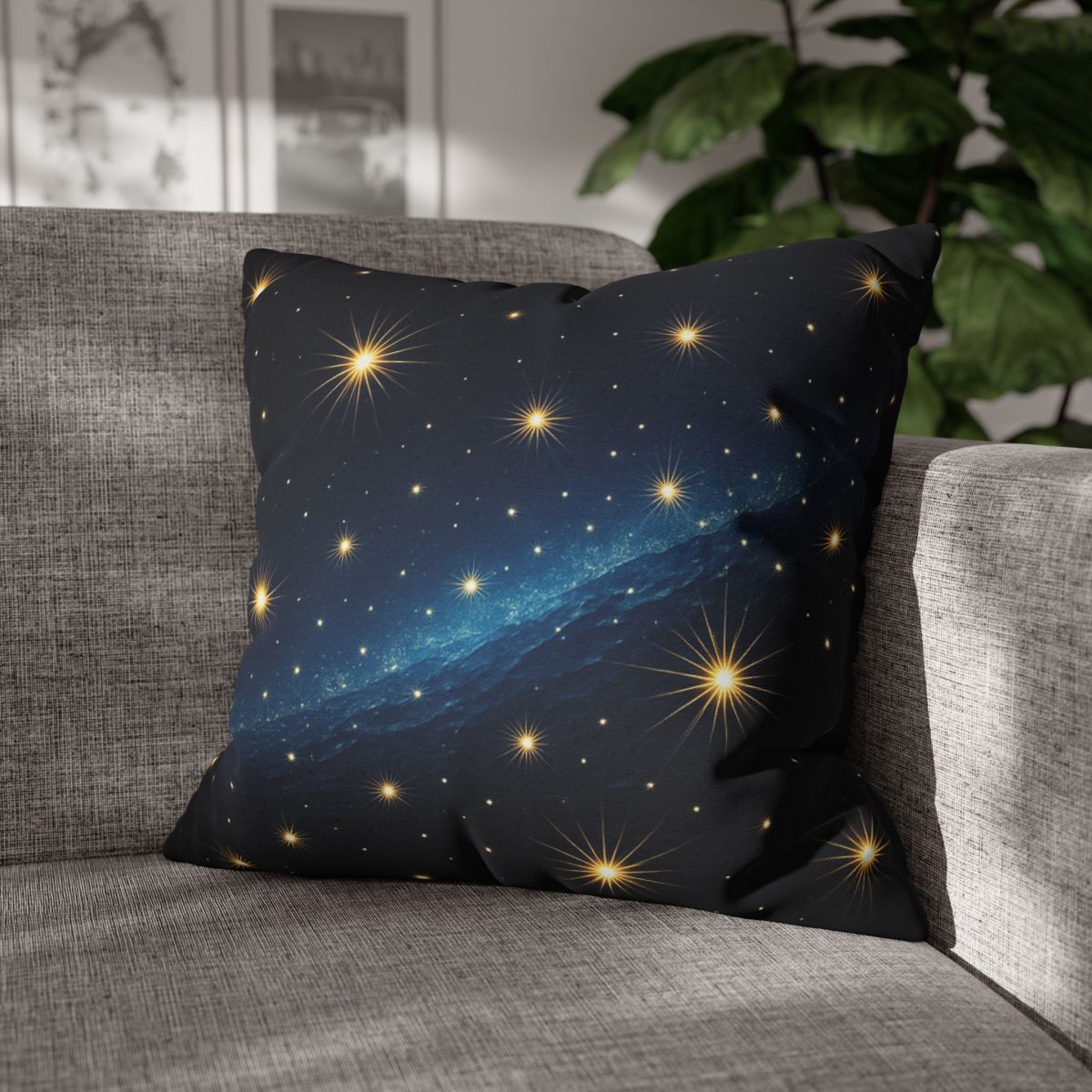 Starburst Fractal Tide comfortable bedding pillow covers