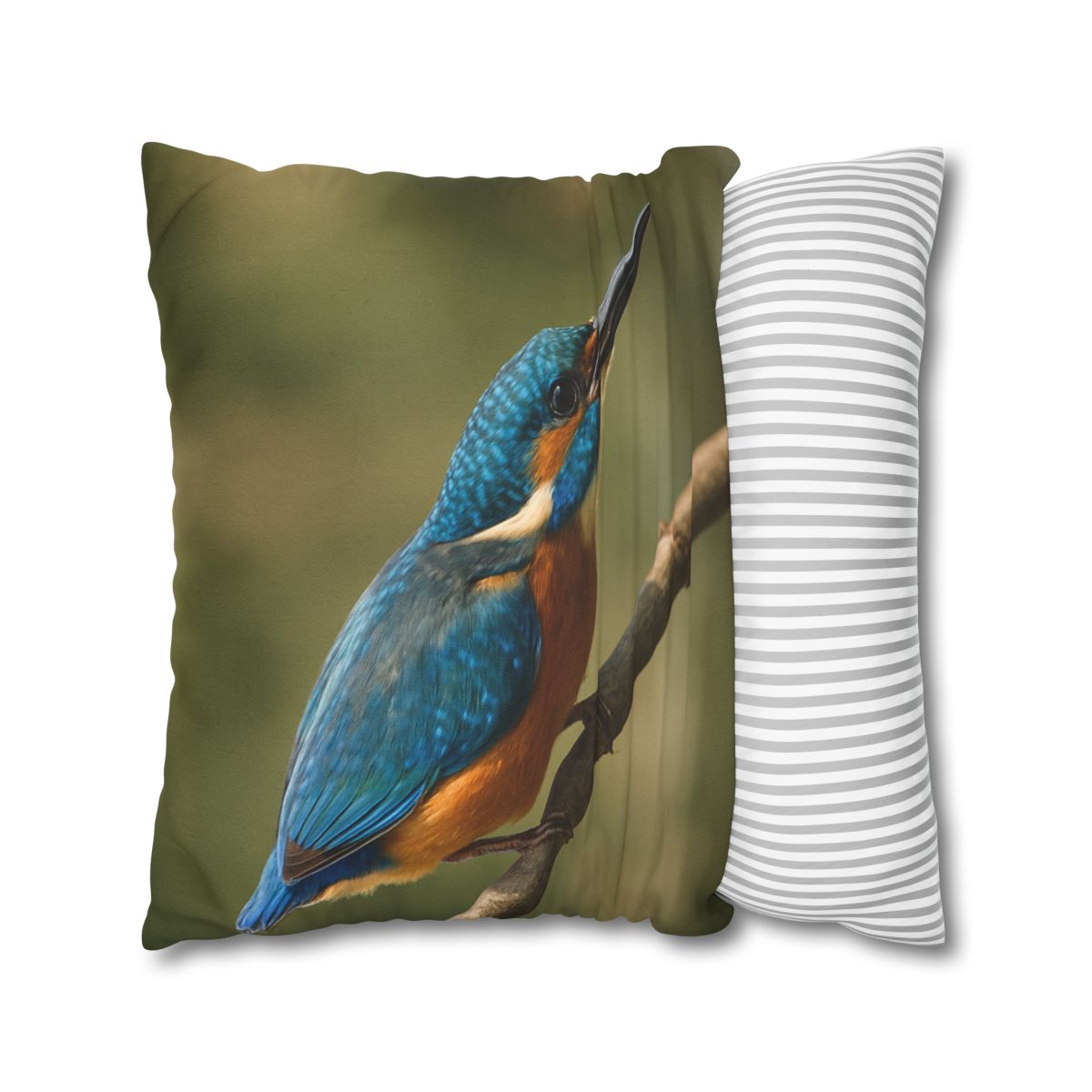 Kingfisher Sapphire Dive stylish decorative pillowcases