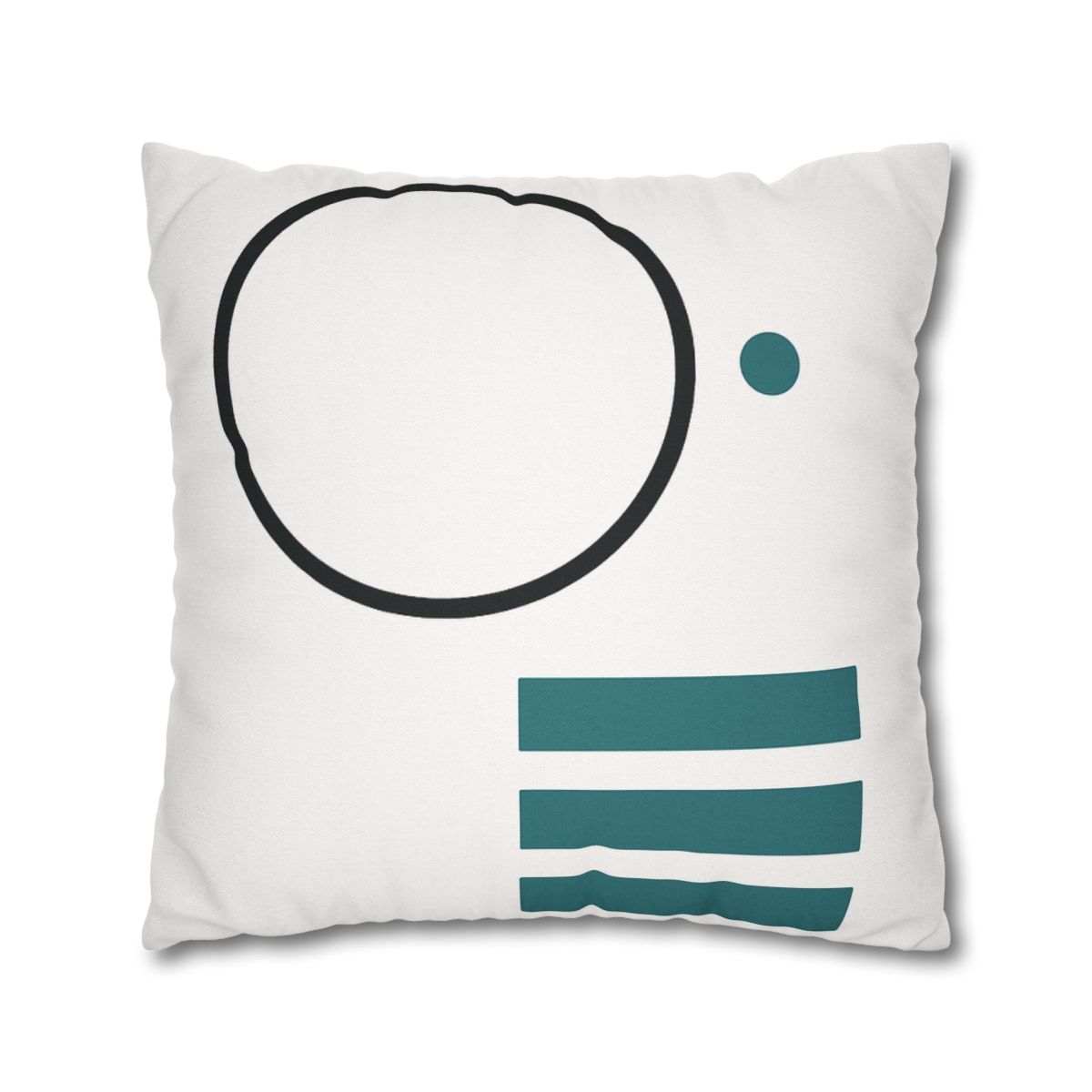 Orbiting Bars And Hollow Circle comfortable bedding pillow covers