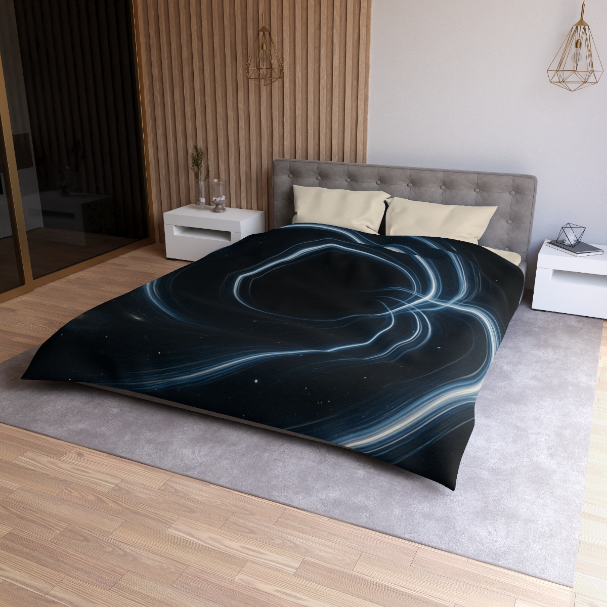 Gravitational Lensing Mirage stylish duvet covers
