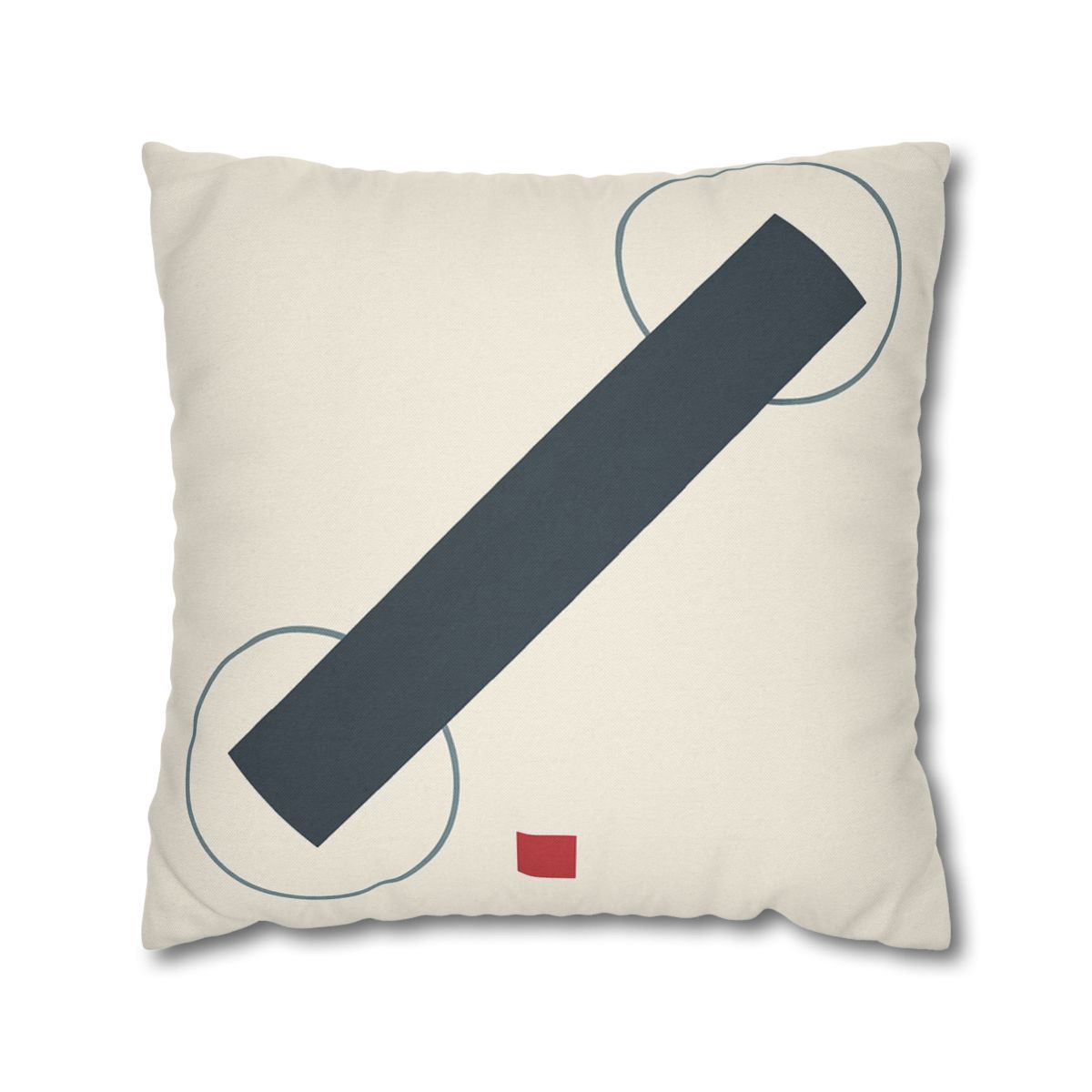 Diagonal Bar With Twin Orbits soft cotton pillow cases