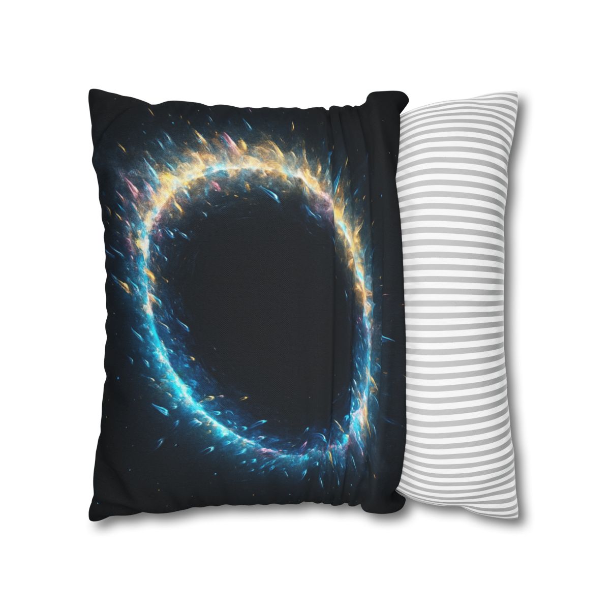 Prismatic Singularity Halo comfortable bedding pillow covers