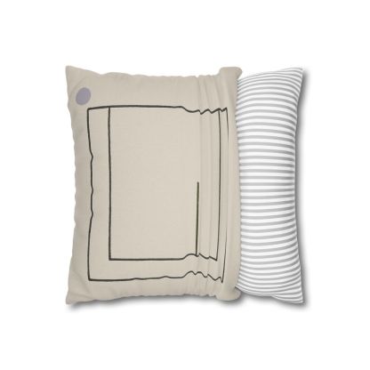 Nested Square And Crossing Short Line comfortable bedding pillow covers