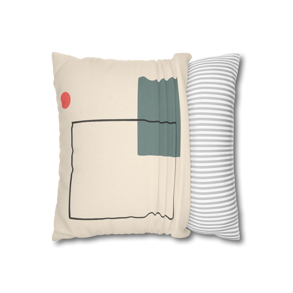 Open Frame With Quiet Spill personalized pillow covers