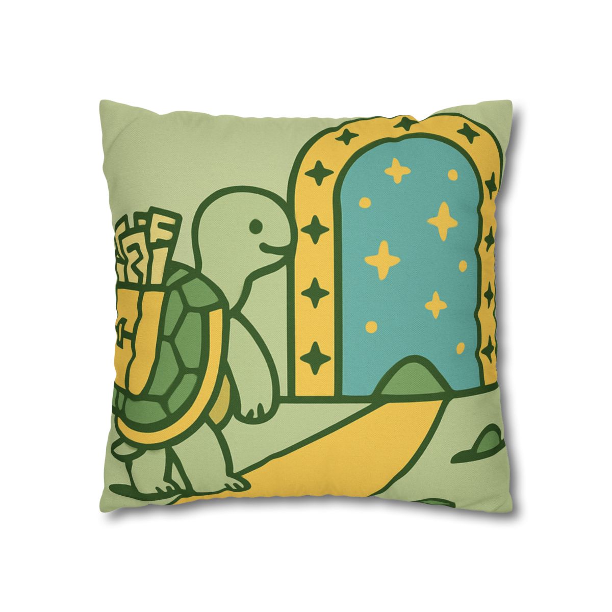 Time-Traveling Tortoise stylish decorative pillowcases