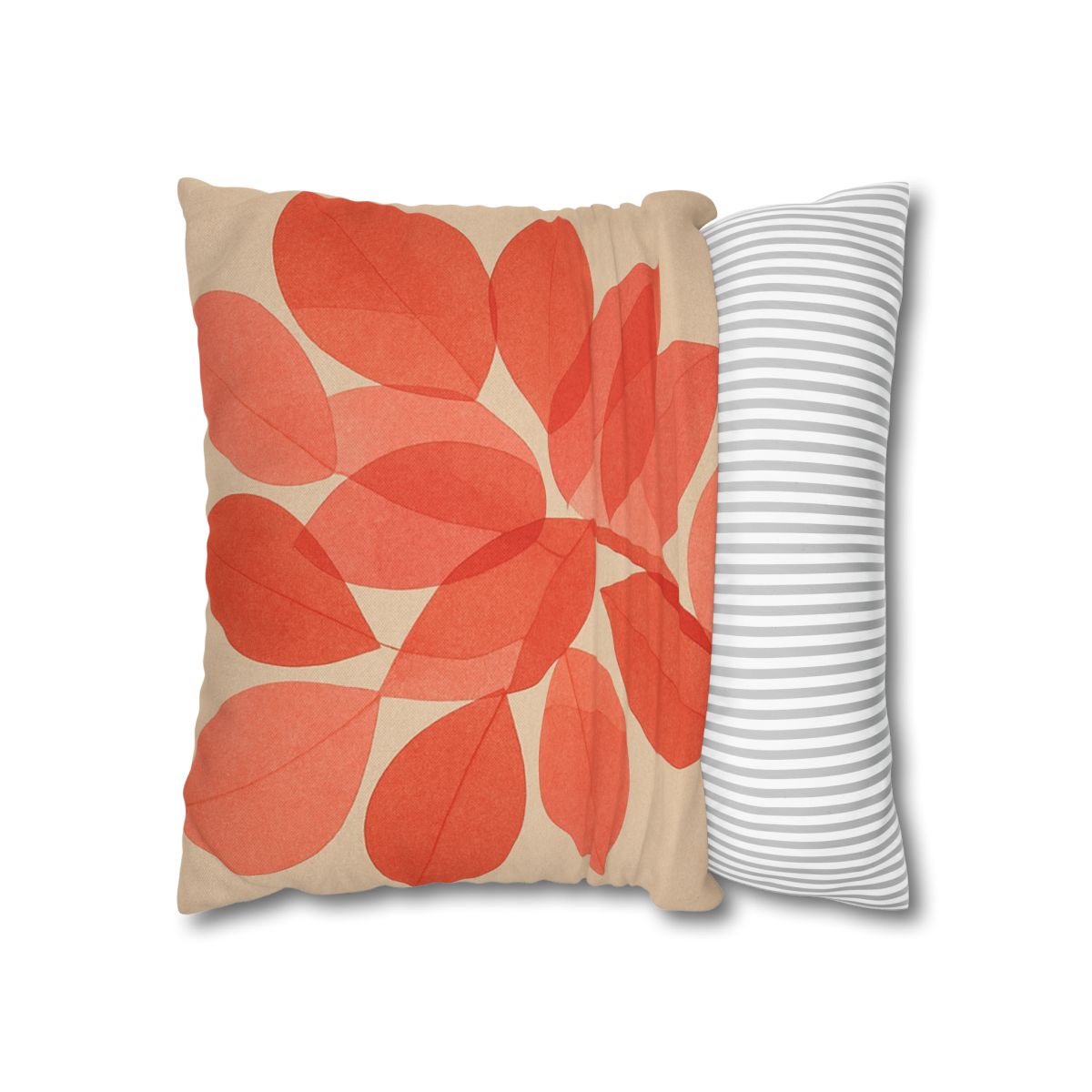 Petal Mosaic Overlay designer print pillow cases