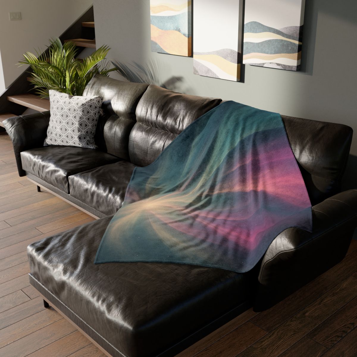 Aurora Nexus Bloom warm winter blankets