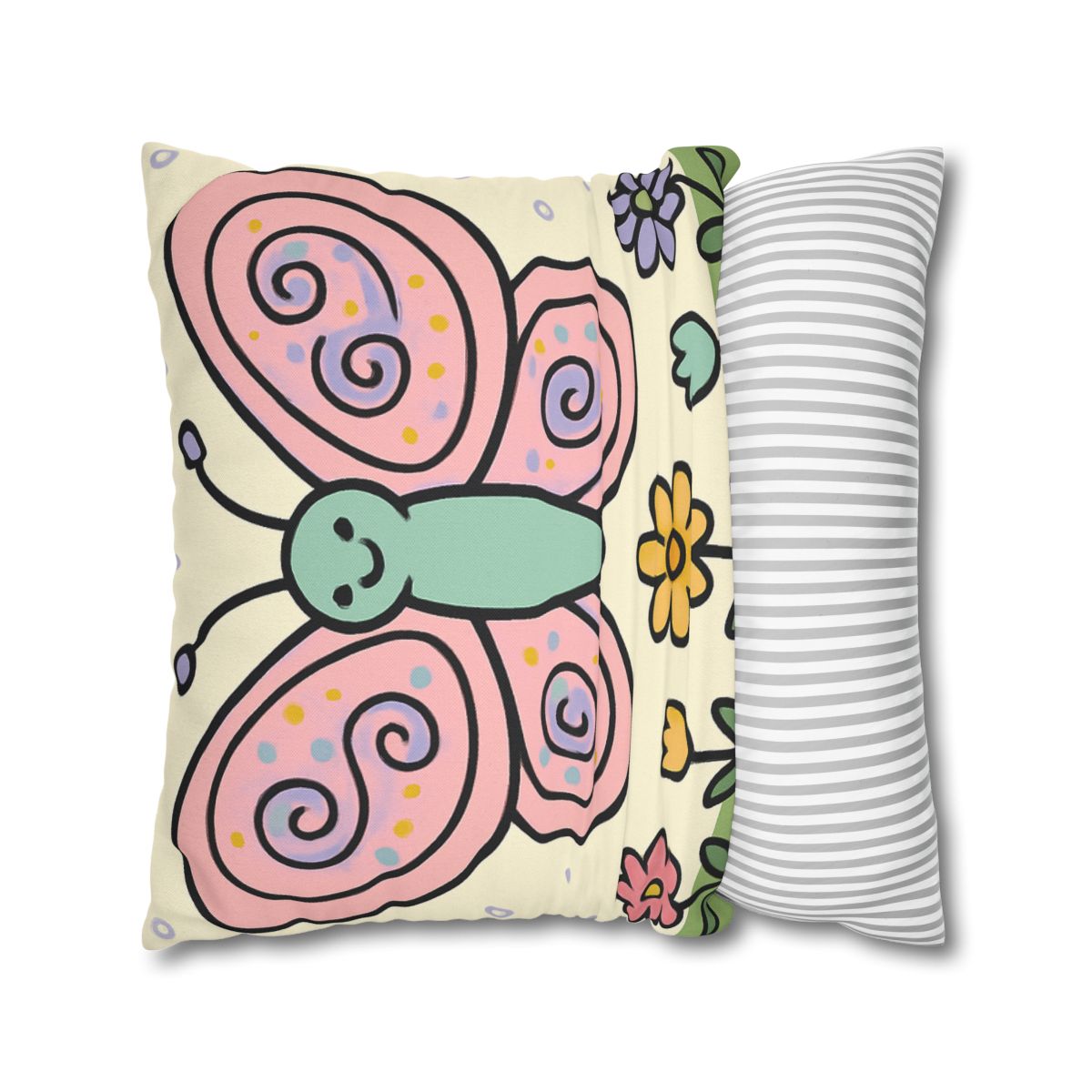 Cosmic Garden Butterfly comfortable bedding pillow covers