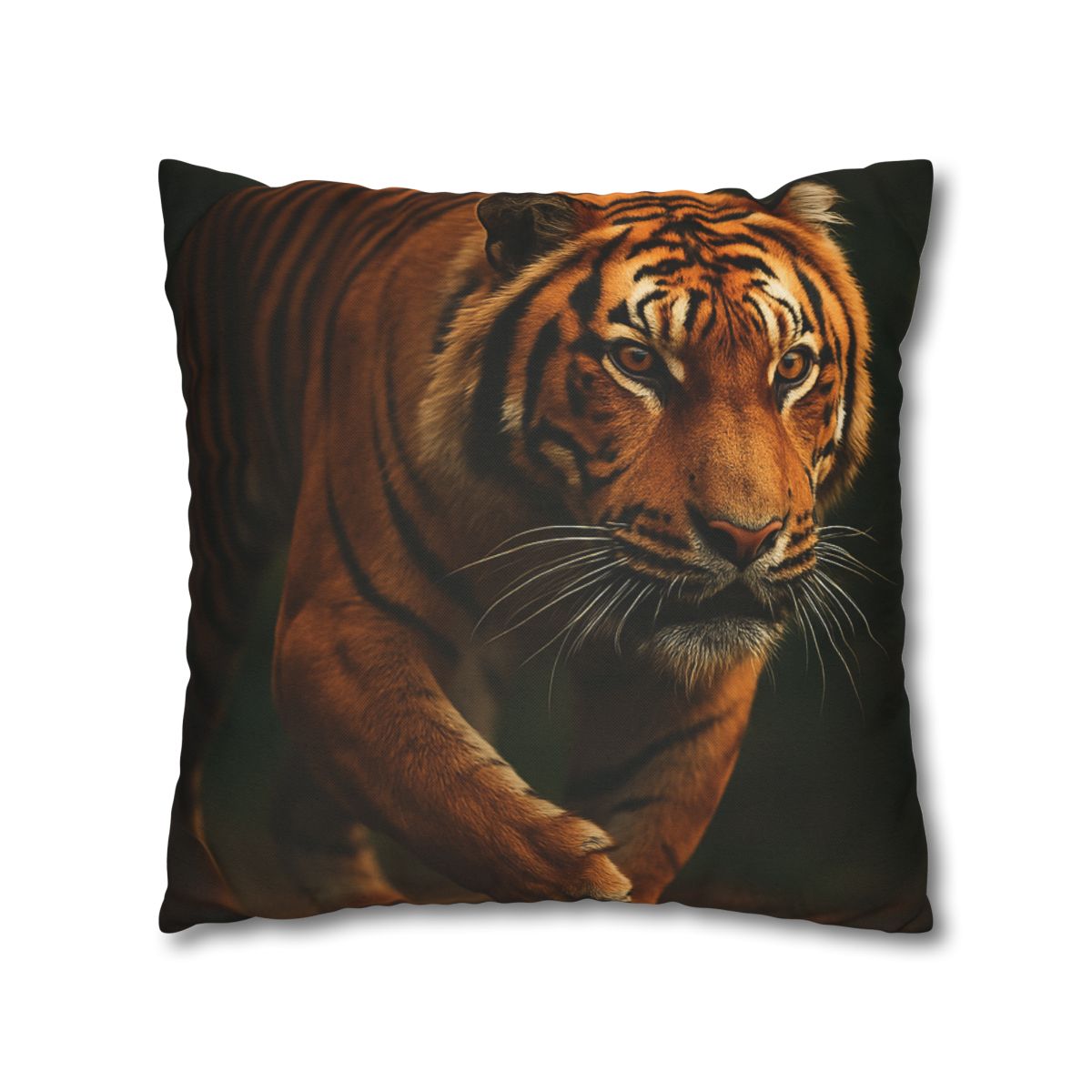 Forest Stalker Bengal Tiger trendy patterned pillow cases