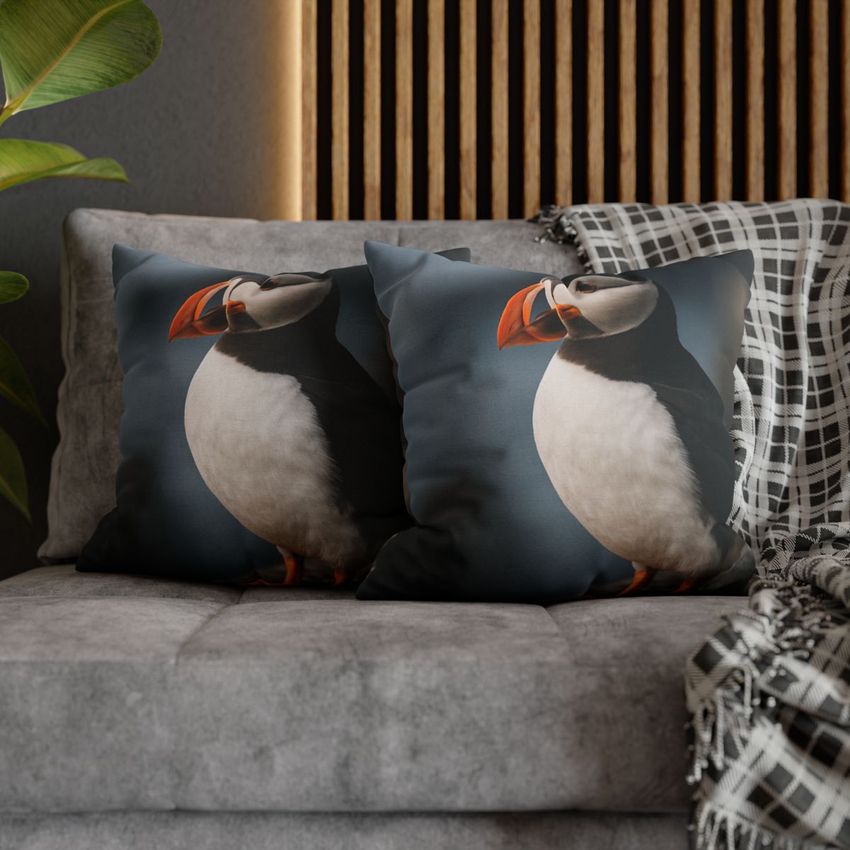Cliff Breeze Atlantic Puffin unique gift pillow cases
