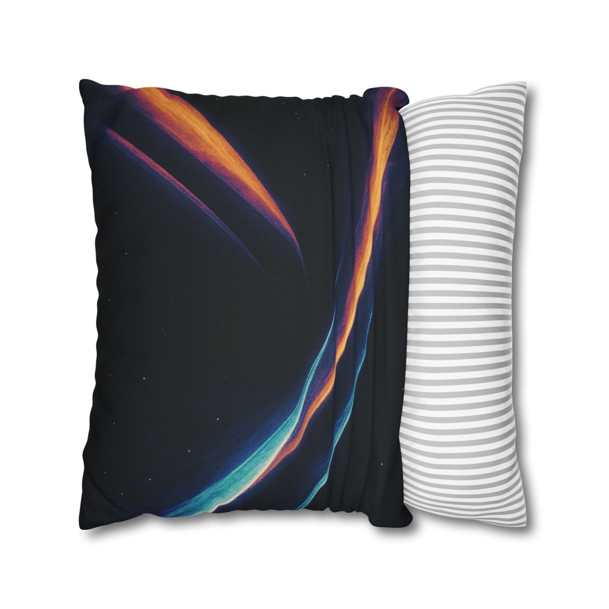Prismatic Horizon Shear designer print pillow cases
