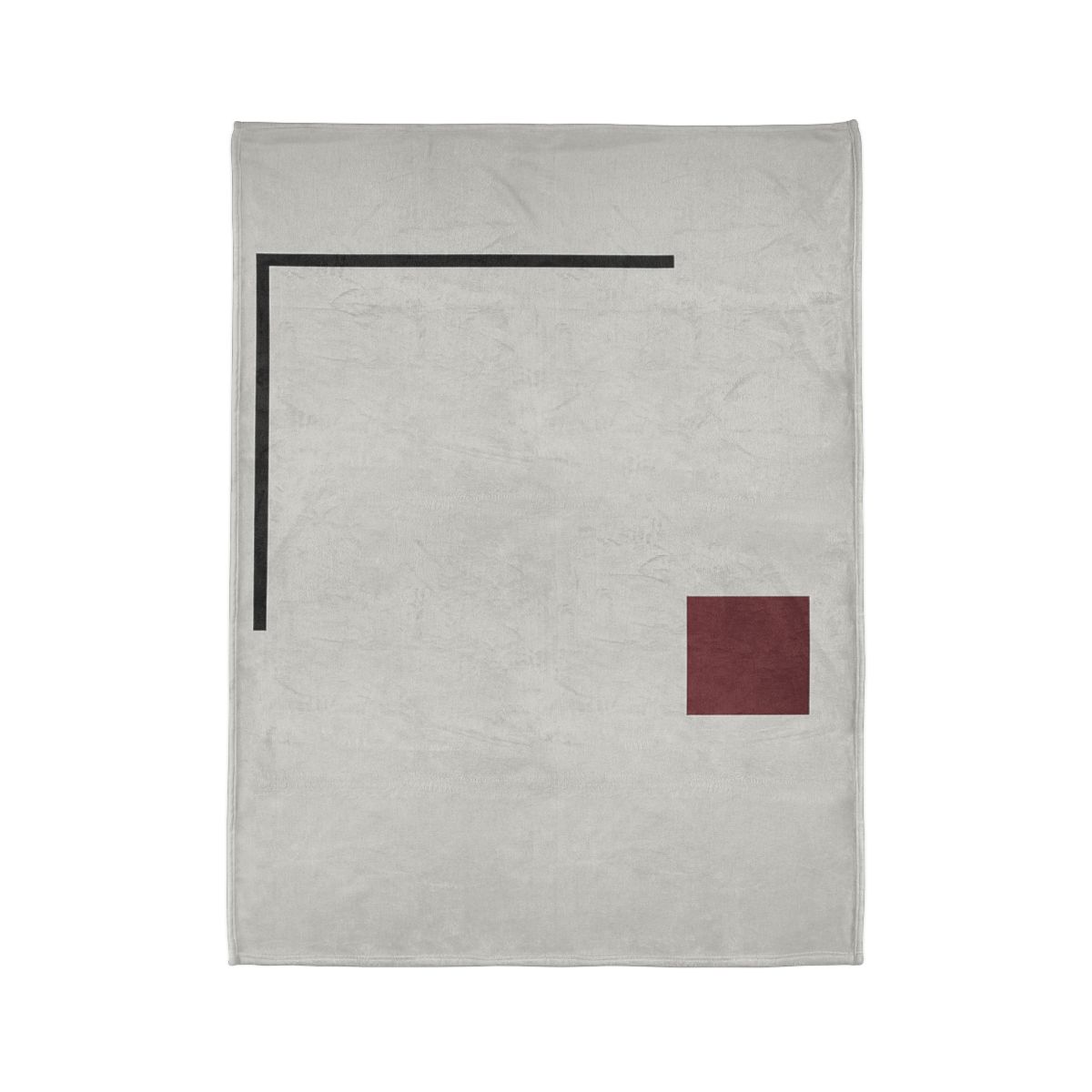 Corner Frame With Floating Square unique gift blankets