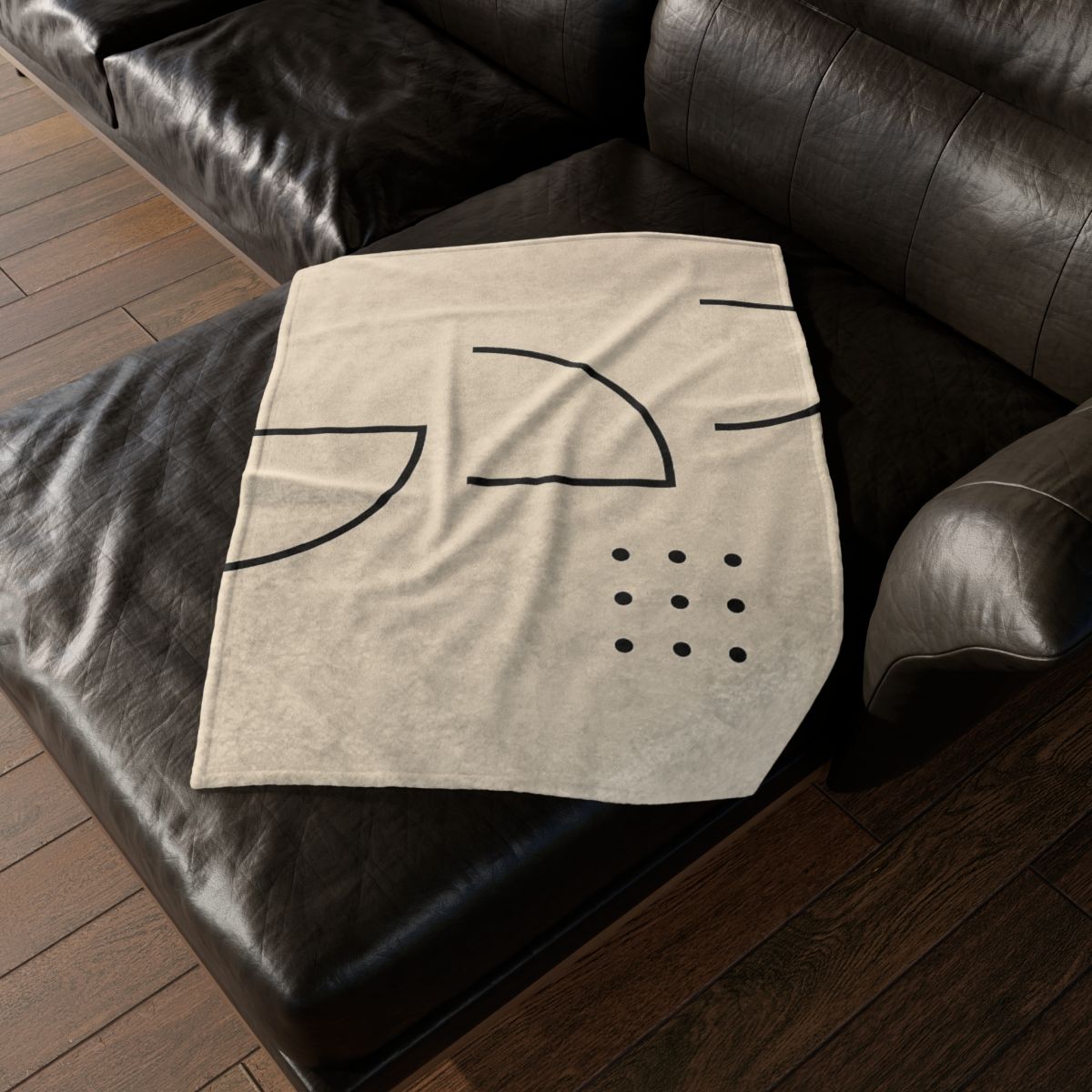 Triad Arc Window Grid trendy patterned blankets