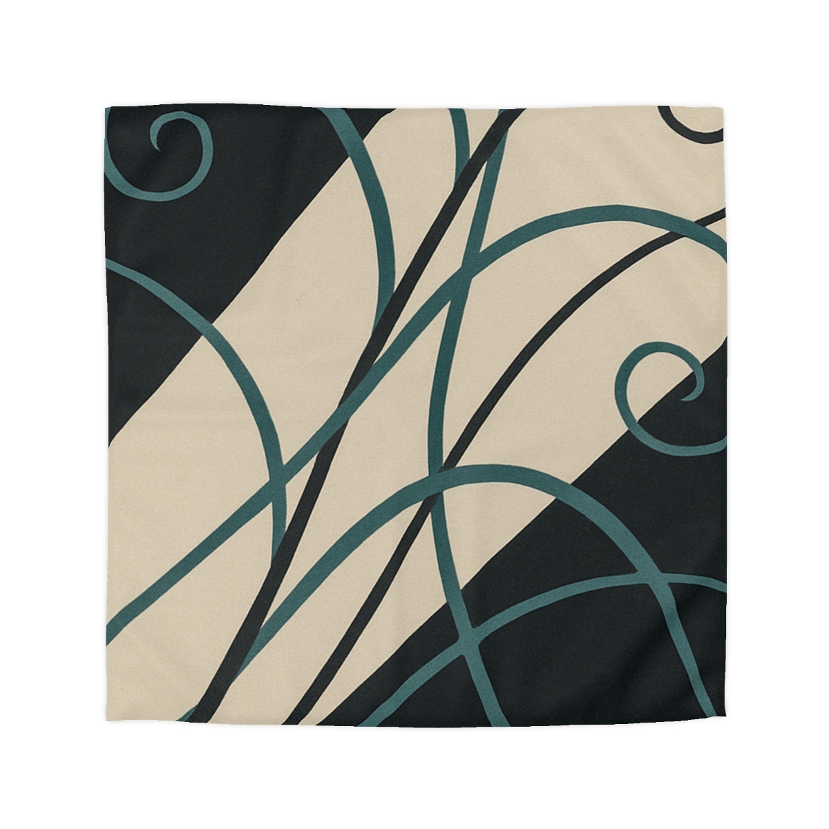 Tendril Motion Study unique patterned duvets