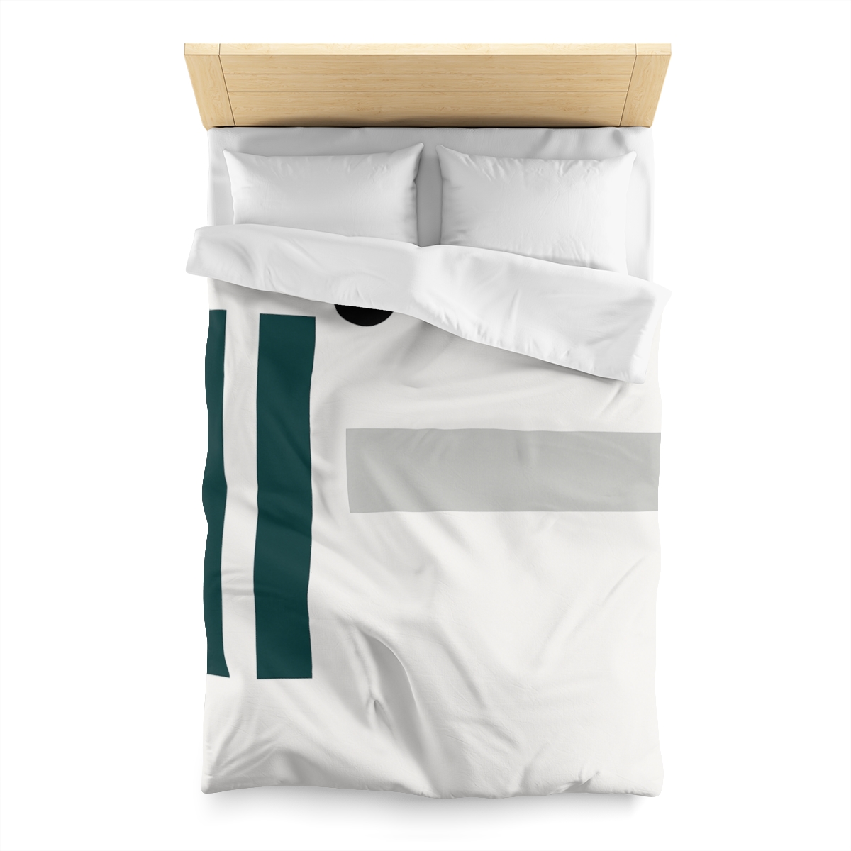 Silent Transit Rectangles personalized bedding duvets