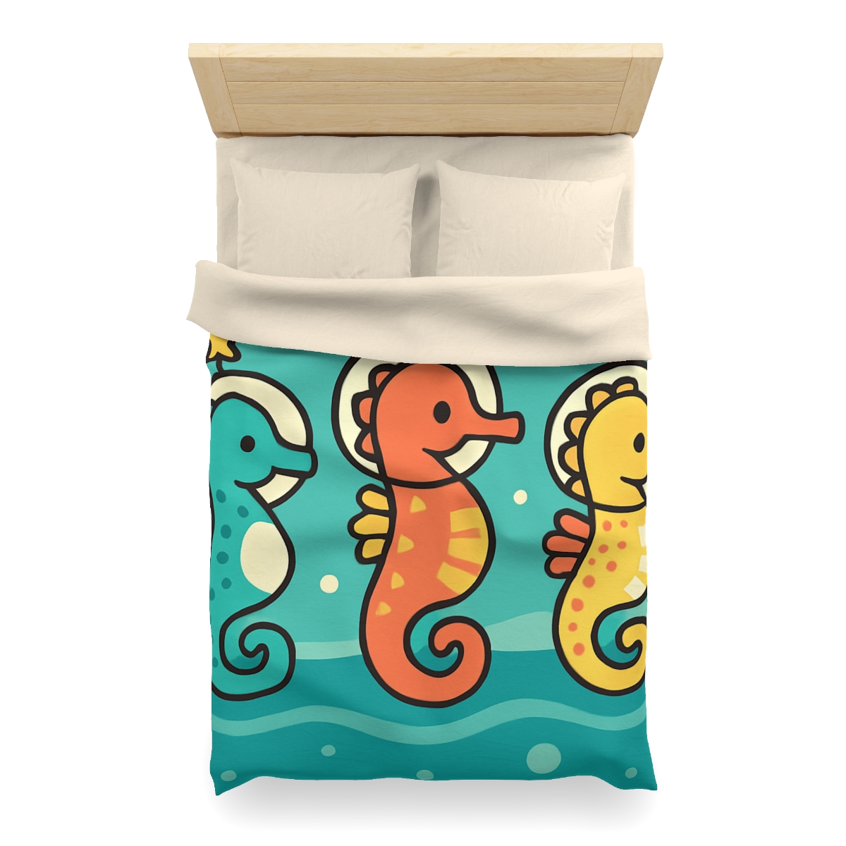 Starship Seahorse Parade trendy bedroom duvets