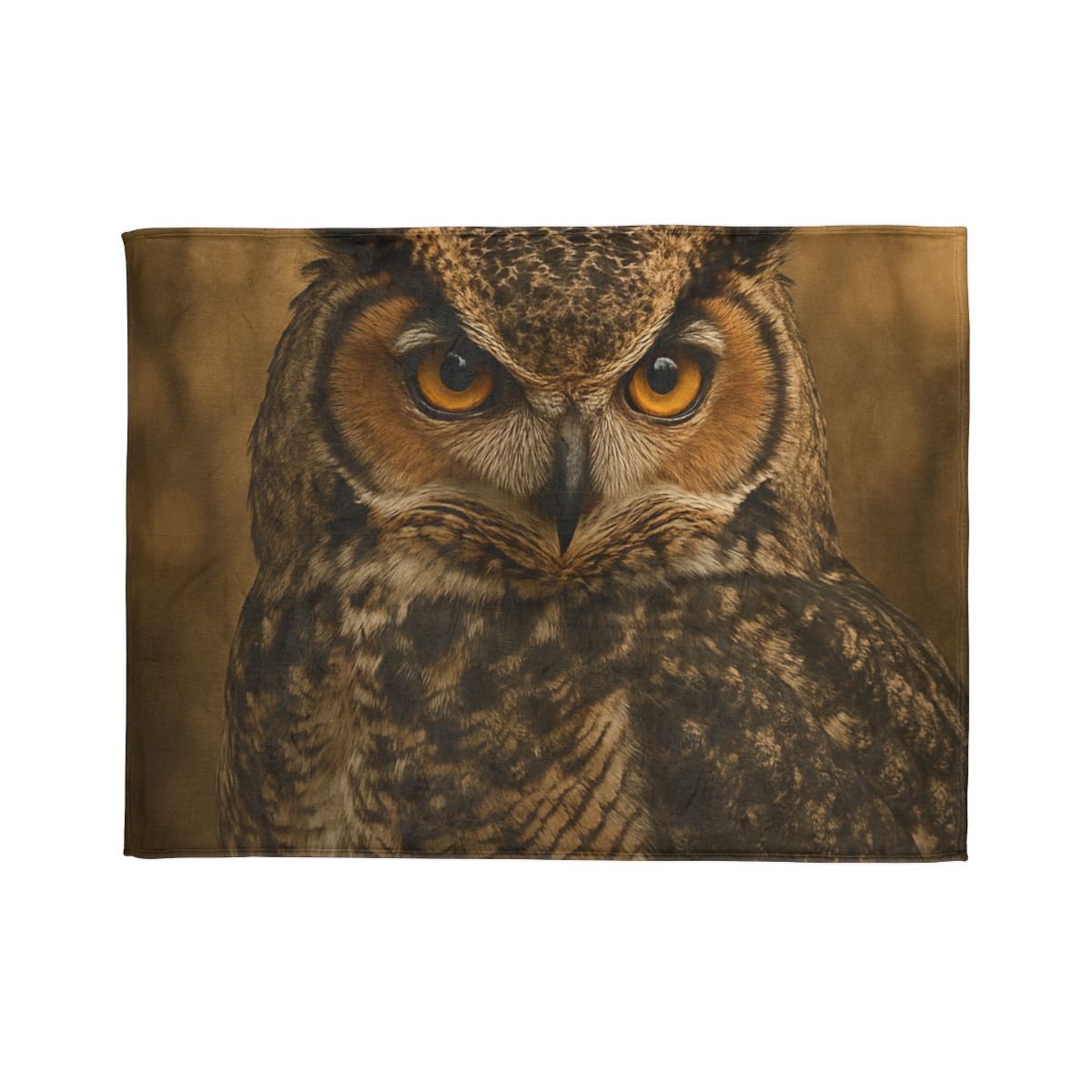 Amber Vigil Great Horned Owl warm winter blankets