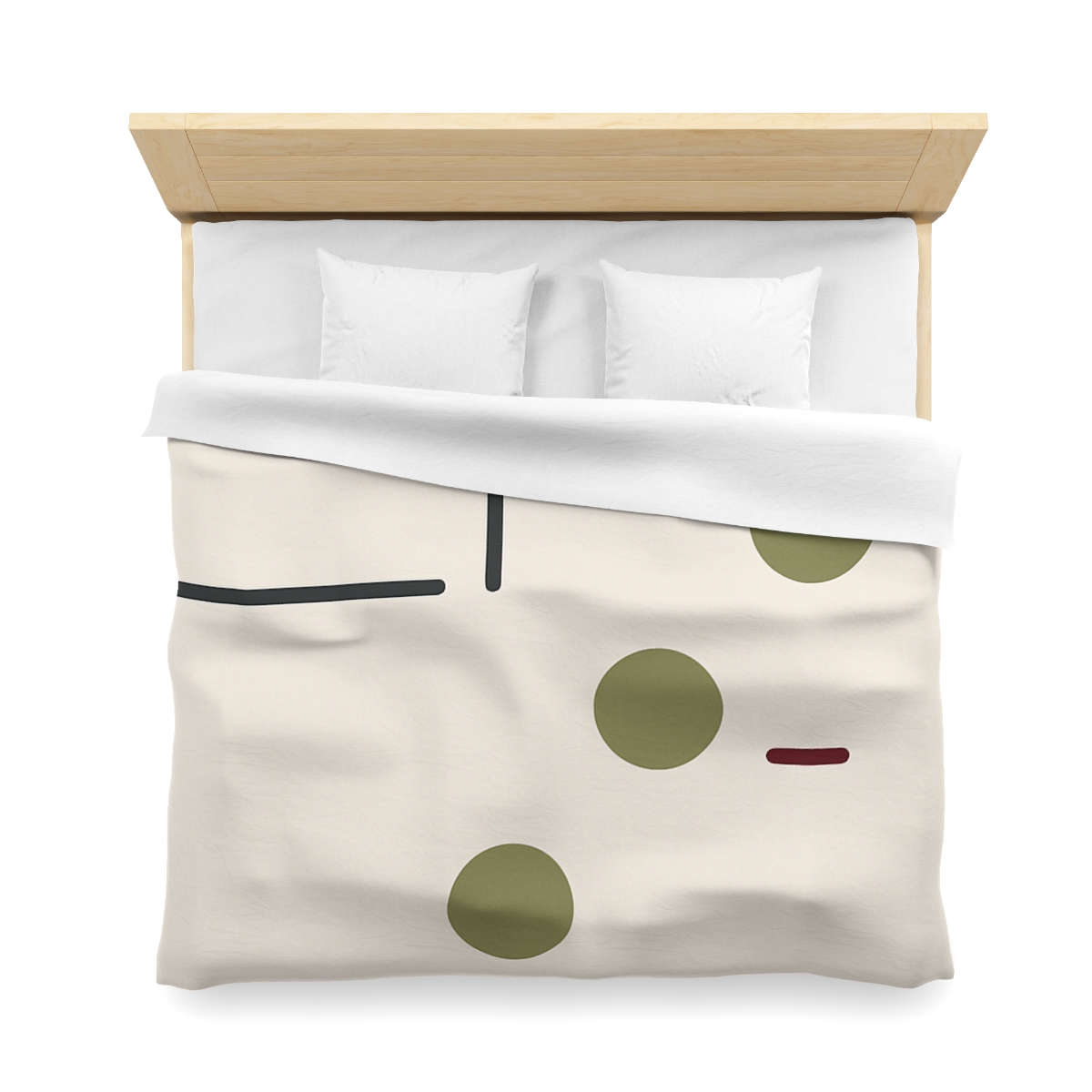 Framed Gap And Three Distant Points trendy bedroom duvets