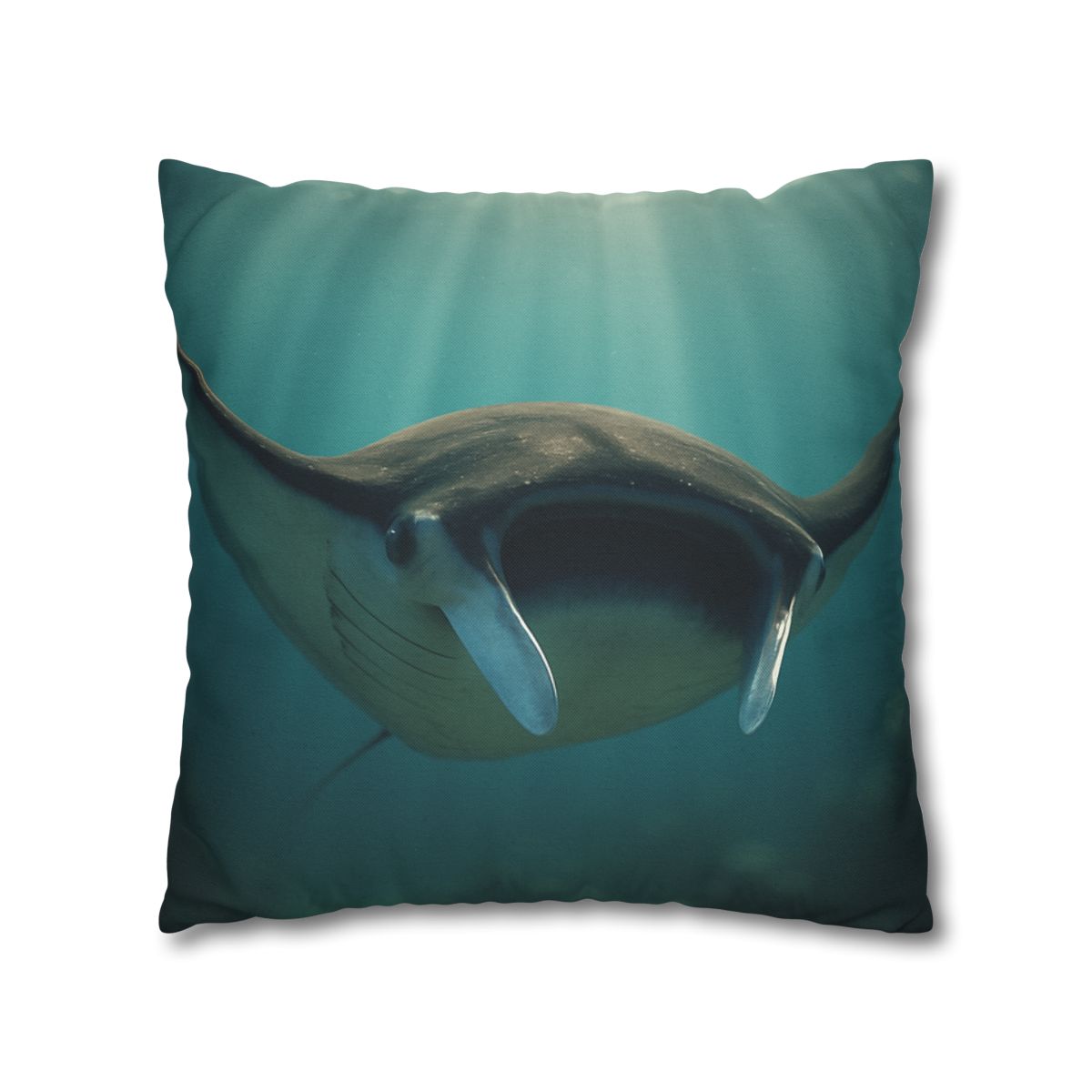 Starlit Drift Giant Manta Ray personalized pillow covers