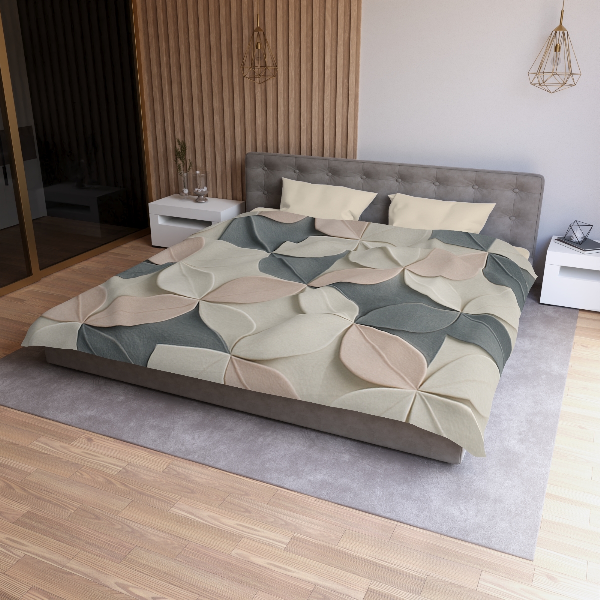 Blossom Fold Tessellation personalized bedding duvets