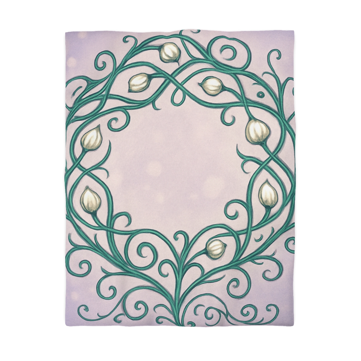 Vine Lattice Halo designer printed duvets